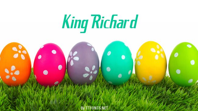 King Richard example